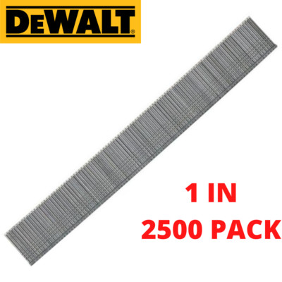 18-Gauge Brad Nails  | 2500  PACK | 1 In. | Stapler Type BN1810