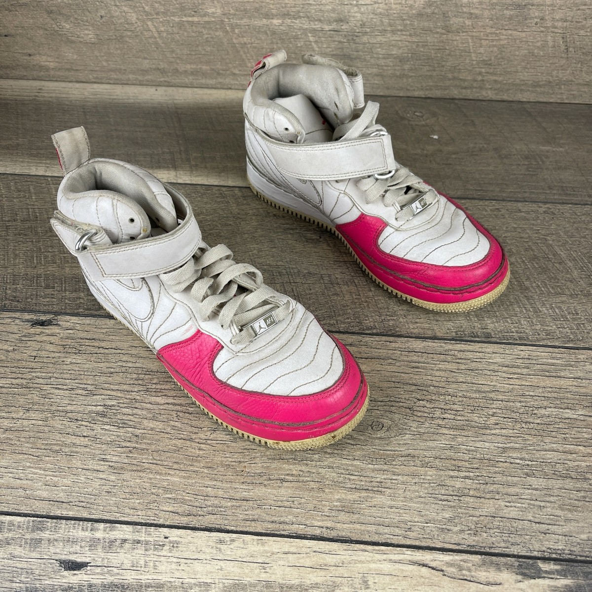 Air Jordan 317748-161 Unisex Kid's Pink & White Lace Up