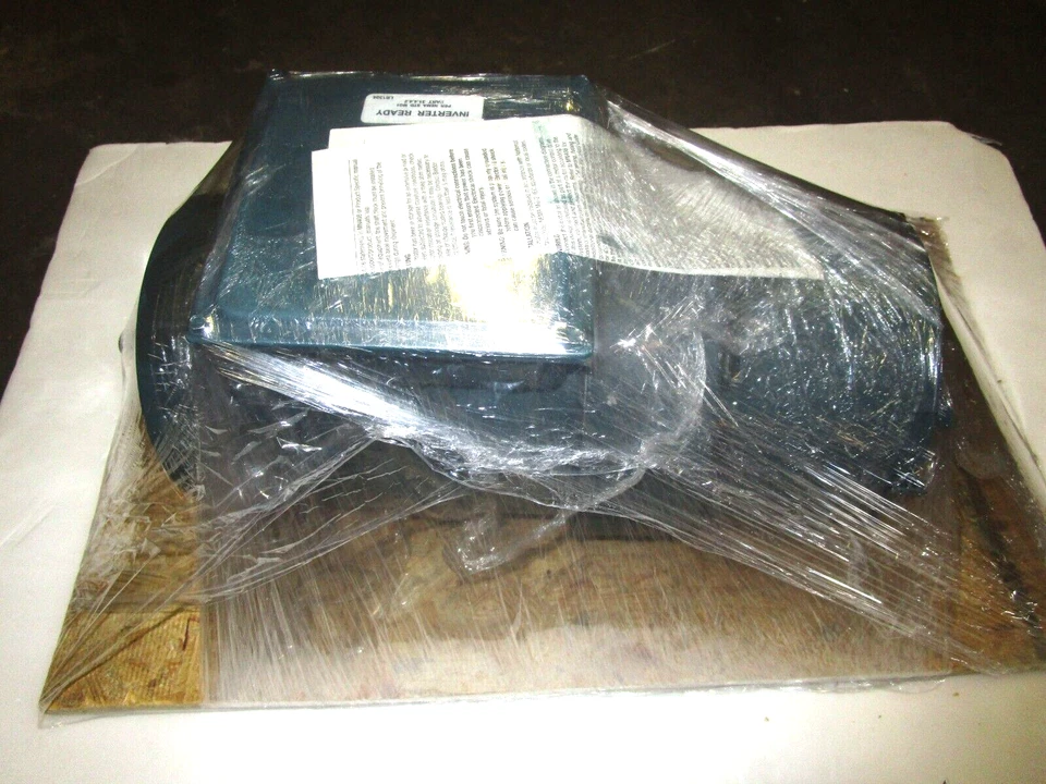 BALDOR VBM3542-D .75 HP  MOTOR 208-230/460 VOLTS, 1750 RPM, 4P,W/BRAKE  - Image 3 of 4