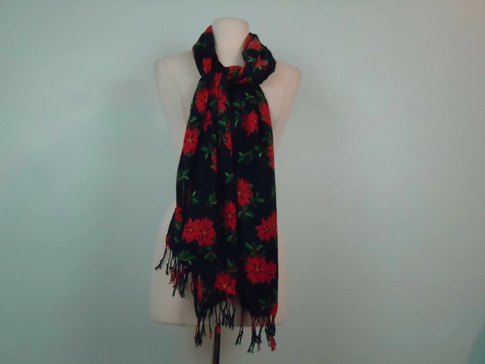 Lote de 4 - Gap, Cejón, Apt. Mantón bufanda para mujer 9 etc con estampado floral y cachemir, etc. Foto 4 de 4