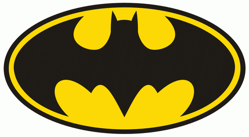 Batman farbiges Logo Zinn Reversnadel - Bild 2 von 2
