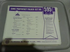 SAMS PHOTOFACT FOLDER SET NO.595