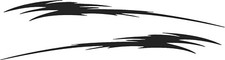 Vinyl Flames Decals Long 13b Car Truck Golf Cart Boat Trailer Truck
