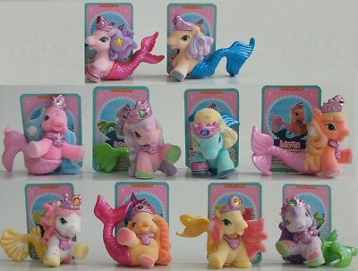 (995) Satz FILLY MERMAIDS PINK EDITION (ohne PEARLIA) + 10 Karten + BPZ v. Simba