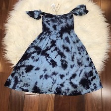 Women  s New  Boho Tie Dye Beach Cover Up Size S