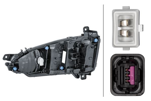 Feu de jour droit pour Peugeot 508 SW I 2.0 HDi RXH Hybrid4 d'origine