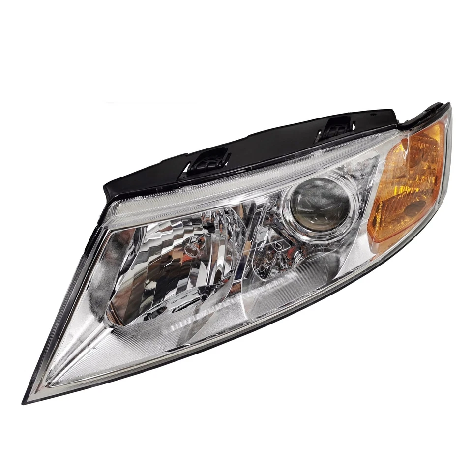 Set of 2 Front Left&Right Chrome Bezel Headlights Fits 09 10 Kia Optima Magentis Foto 3 de 4