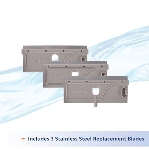 Aqueon ProScraper 3.0 Twist & Click Stainless Steel Replacement Blades 3 pack - Picture 3 of 4