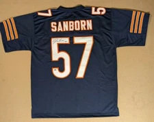 Jack Sanborn Autographed Jersey (Schwartz Sports COA)