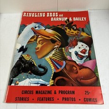 Ringling Bros. Barnum and Bailey Vintage Circus Magazine Program 1951