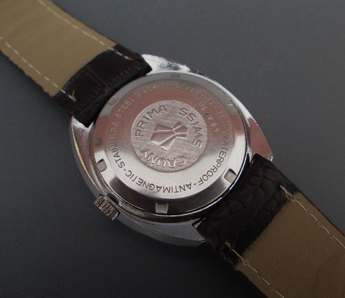 Vintage CAUNY PRIMA Wristwatch w/ Mechanical Mov. Cal. ST 96/FHF 96 - SWISS MADE - Picture 5 of 5