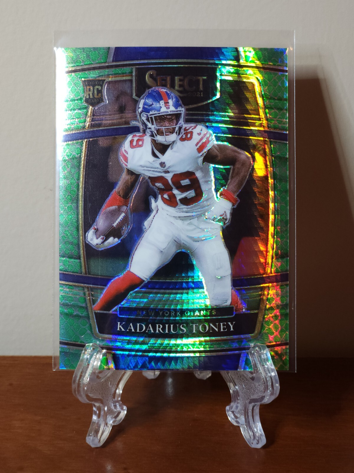 2021 Panini Select Kadarius Toney Rookie Dragon Scale /89 #52