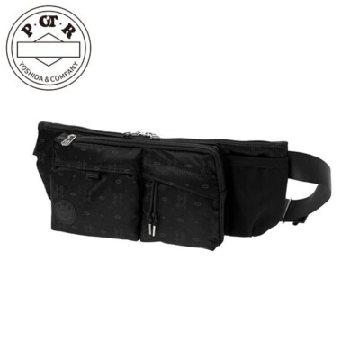 【美品】POTR / MONOGRAM WAIST BAG POTR MONOGRAM WAIST BAG Black 998-19807 Yoshida & Co. | eBay