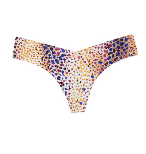 Commando Classic PrintThong CT WATERCOLOR MULTI Size S/M $28 #8