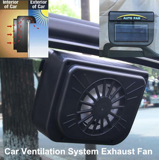 solar automatic car cooler