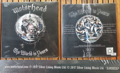 Motörhead   The Wörld Is Yours  -  LP Vinilo Motorhead World Silver Lining Music
