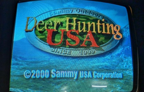 SAMMY DEER HUNTING USA Arcade Game CONVERSION KIT - WORKING - 第 1/7 張圖片
