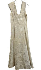 Vintage 90s Jessica McClintock Gunne Sax Full Length Dress Size 13/14