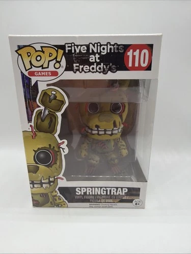Funko Pop! Vinyl: Five Nights at Freddy's - Springtrap #110 Damaged Box