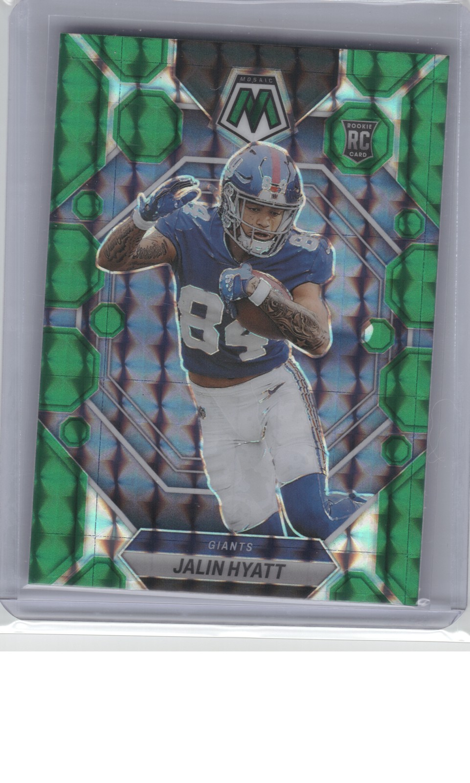 2023 Panini Mosaic #329 Jalin Hyatt Green Mosaic B14R1C103