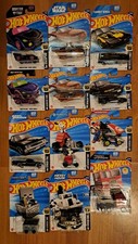 2025 Hotwwheels Screen Time Complete Set 1-10 1/64 Lot Of 12