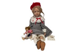 Sigikid Künstlerpuppe Vinyl Puppe 62 cm. Top...