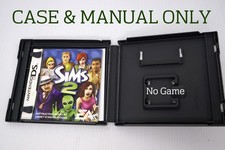 Nintendo DS The Sims 2 - Instruction Manual Case Only NO GAME INCLUDED