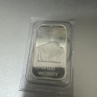 1 Sealed Liberty Indian Head Walking Buffalo 1oz .999 Fine Silver Bar In God We
