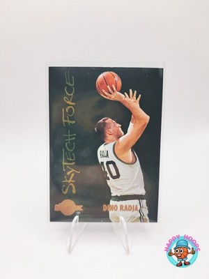Dino Radja, SkyTech Force Foil, NBA Trading Card Rare Item SF22, SkyBox 1995