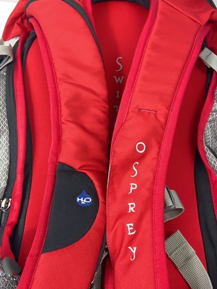 Osprey Backpack Red Solid Switch36 KEW37 - image 8