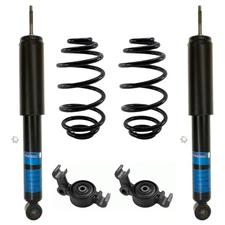 Sachs Rear Shock Absorber & Lesjofors Coil Springs Kit for 9-3 Aero V6 2.8 06-08