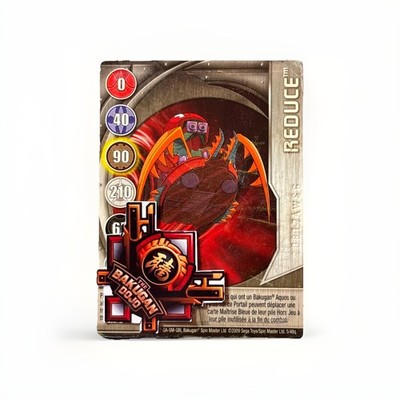 Bakugan New Vestroia Reduce   Silver Gate Serial 5/48q Pyrus Klawgor