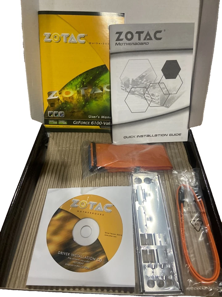 SEALED ZOTAC GeForce GF6100 Value MicroATX Motherboard, Slots: 65W AM3~PCI~DDR3 - Image 4 of 4