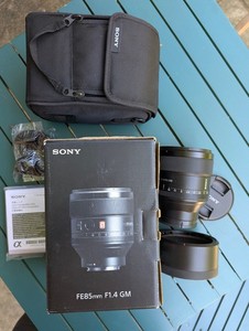 Sony FE 85mm f1.4 GM G Master Portrait E-mount Lens AF/MF SEL85F14GM