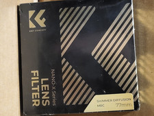 K F Concept 77mm Shimmer Diffusion Camera Lens Filter Nano-X MRC Cinematic NEW