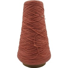 Pisgah Yarn Salmon 2/24 Lot 4223 Vintage 1980s Knitting Cone Yarn