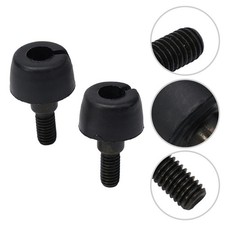 1 paire de capuchons tampon en caoutchouc pour calandre auto capot pare-chocs ca