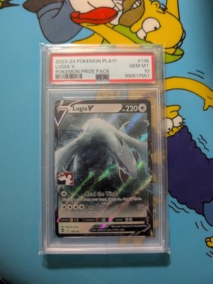Pokemon PSA 10 Lugia V - Prize Pack 138/195 Silver Tempest | eBay