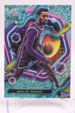 2023-24 Topps Cosmic Chrome - Malik Monk #110  Aqua Equinox Refractor /149