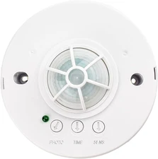 YCA1001 Commutateur de lumière à détecteur de mouvement à plafond, 360° PIR Capteur de mouvement Occu