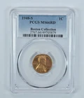 1948-S Lincoln Wheat Cent Boston Collection MS66 RD PCGS *3735