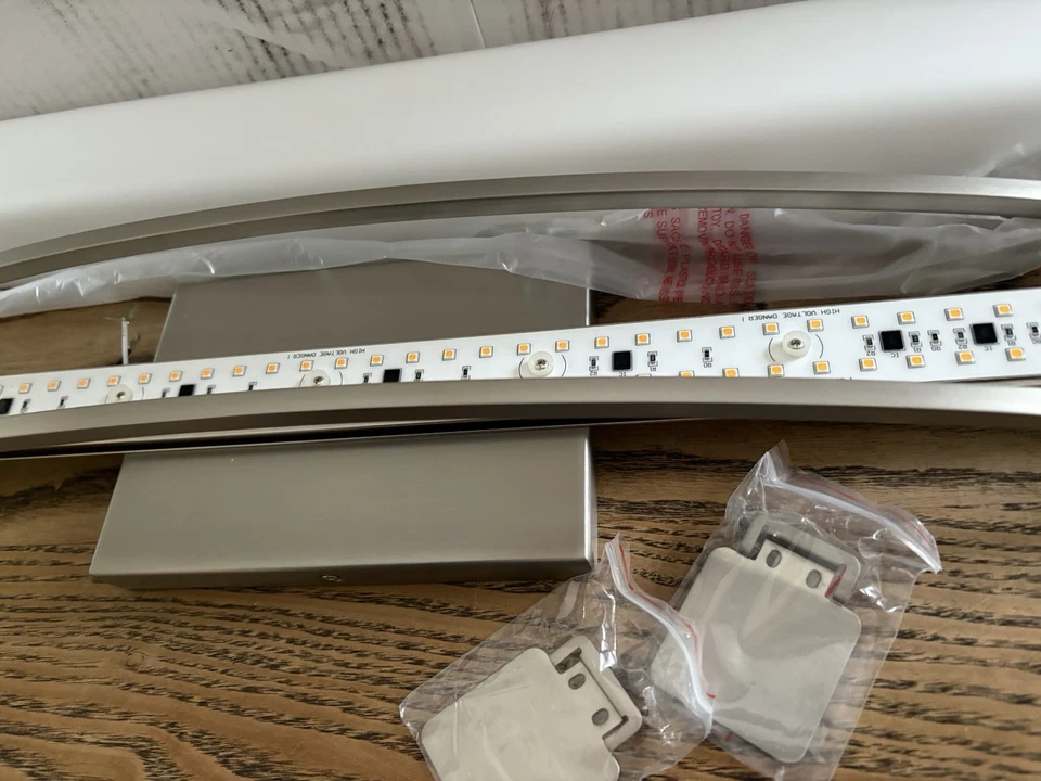 Elan A Kichler 83759 Rowan Bathroom Vanity LED Light Brushed Nickel Large - Image 4 of 4