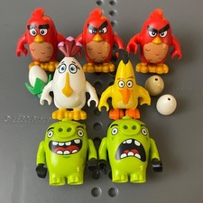 LEGO Angry Birds Minifigure Lot x7 - Chuck Pigs Matilda Red 75821