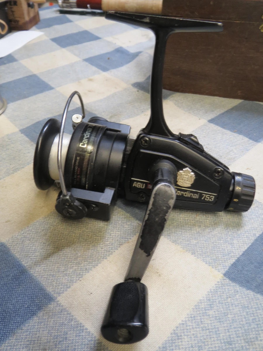 ABU Cardinal 753 スピニングリール Abu Garcia Cardinal 753 Indiana Vintage Spinning Fishing Reels for