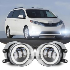 For 2011-2017 Toyota Sienna Clear Lens Pair Bumper Fog Light Lamp Replacement For 2011-2017 Toyota Sienna Clear Lens Pair Bumper Fog Light Lamp Replacement