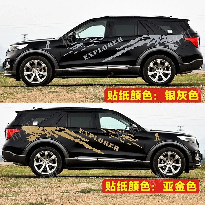 New car sticker FOR Ford Explorer special customized sports off-road decal film Foto 2 de 4