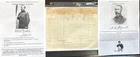 CIVIL WAR GENERAL COLONEL 11th MAINE INFANTRY PLAISTED & SURGEON DOCUMENT SIGNED