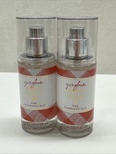 TWO Bath  Body Works Gingham Love Travel Size Mini Fine Fragrance Mist 2.5oz