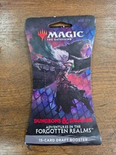 WOTC MTG D&D Adventures in the Forgotten Realms 15-Card Draft Booster Blister