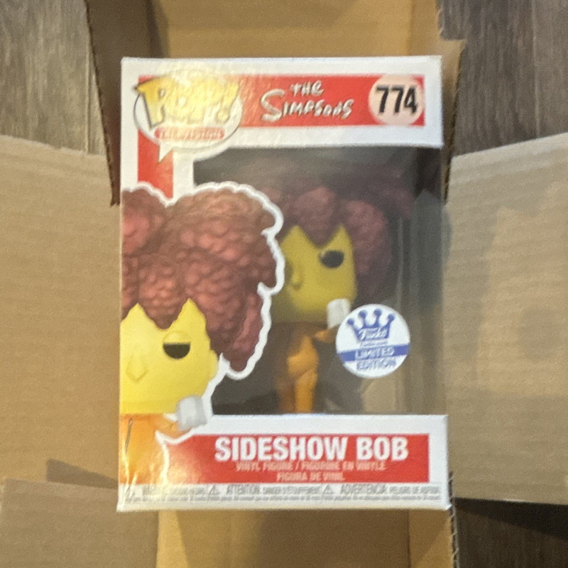 Funko Pop! The Simpsons Sideshow Bob #774 Vinyl Television Figure Limited Ed